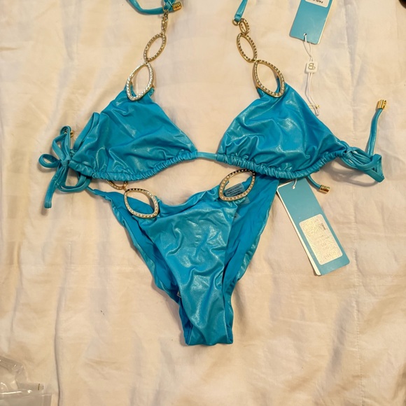 NWT Beach Bunny Kinsley Paisley Set - Picture 6 of 10